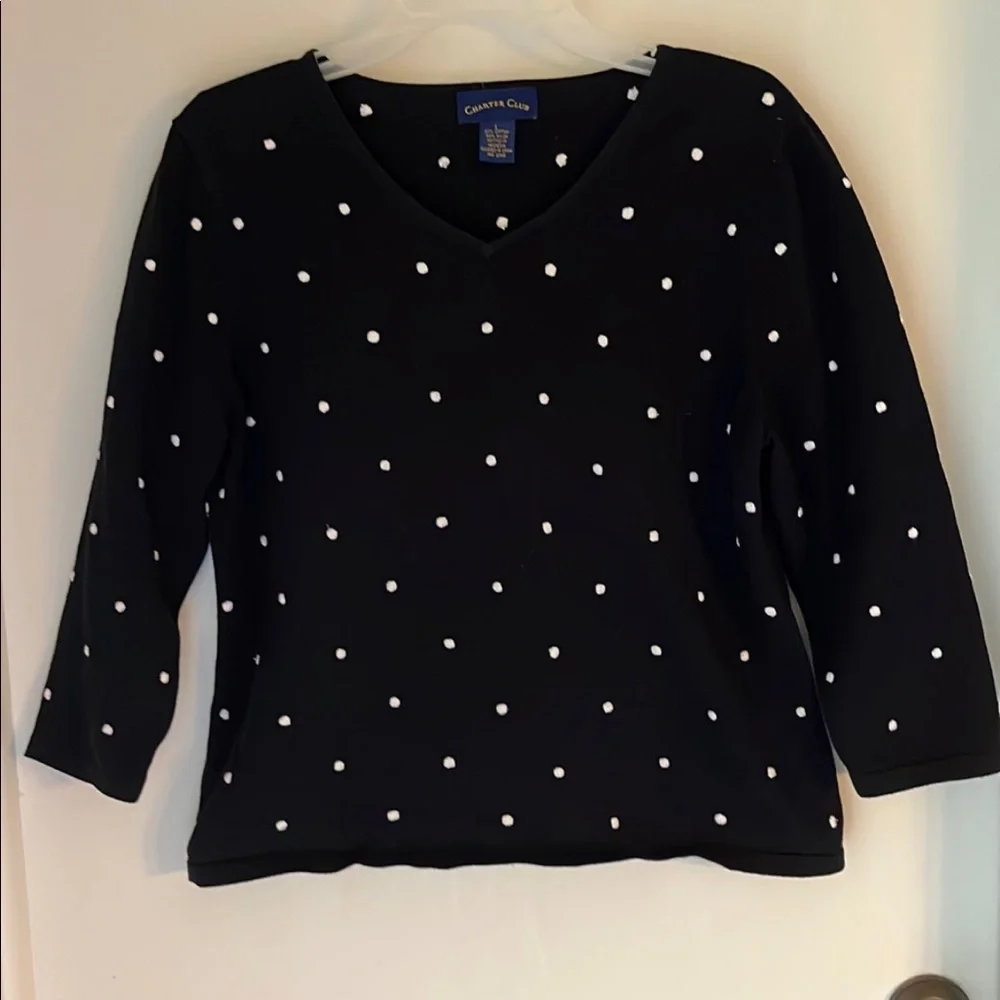 Charter Club Cropped sweater